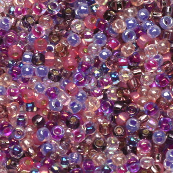 Extra pictures miyuki seed beads 11/0 - mix passion flower