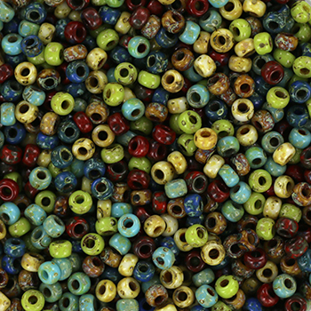 Extra pictures miyuki seed beads 11/0 - picasso mix