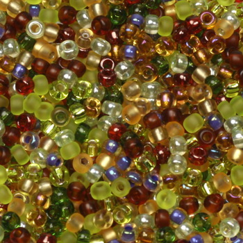 Extra pictures miyuki seed beads 11/0 - mix good earth
