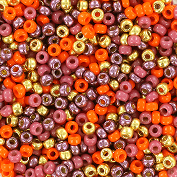 Extra pictures miyuki seed beads 11/0 - african glow