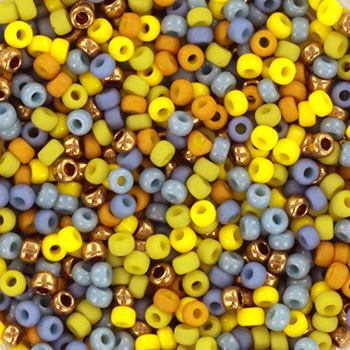 Extra pictures miyuki seed beads 11/0 - sunflower