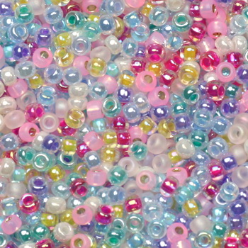 Extra pictures miyuki seed beads 11/0 - mix spring flowers