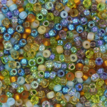 Extra pictures miyuki seed beads 11/0 - mix fields of France