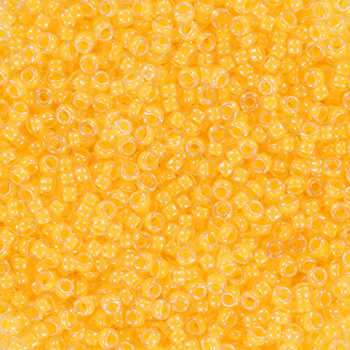 Extra foto's miyuki rocailles 15/0 - luminous yellow orange