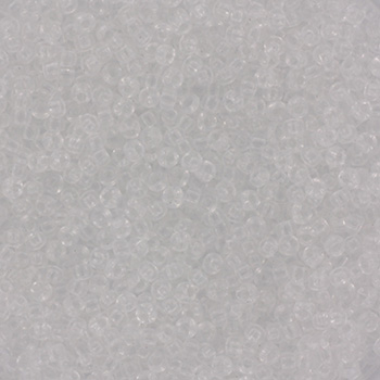 Extra foto's miyuki rocailles 15/0 - transparant crystal
