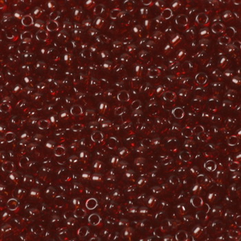 Extra pictures miyuki seed beads 15/0 - transparant dark ruby