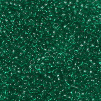 Extra foto's miyuki rocailles 15/0 - transparant emerald