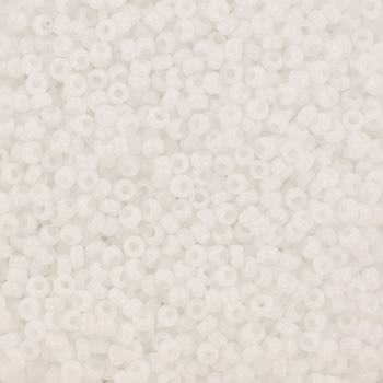 Extra foto's miyuki rocailles 15/0 - opaque white