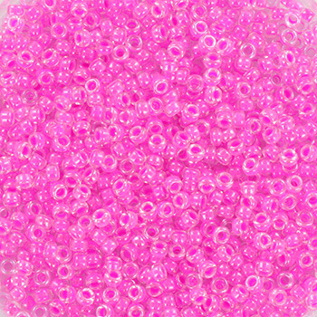 Extra pictures miyuki seed beads 15/0 - luminous pink lila