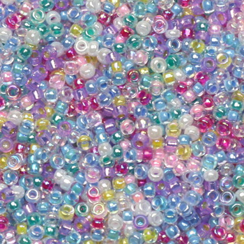 Extra pictures miyuki seed beads 15/0 - mix spring flowers