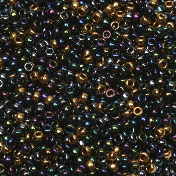 Extra pictures miyuki seed beads 15/0 - mix metallic rain