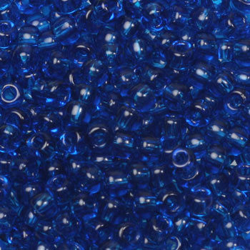 Extra pictures miyuki seed beads 8/0 - transparant capri blue