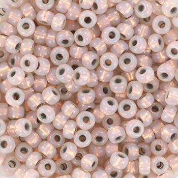 Extra pictures miyuki seed beads 8/0 - copper lined opal