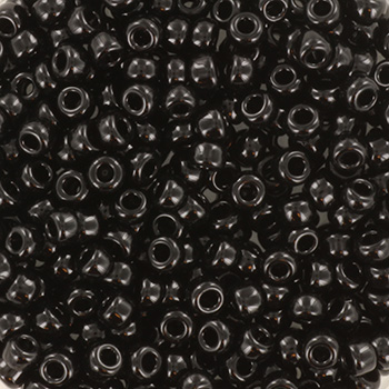 Extra pictures miyuki seed beads 8/0 - opaque black