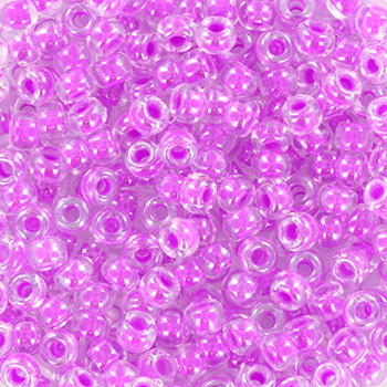 Extra foto's miyuki rocailles 8/0 - luminous purple lila