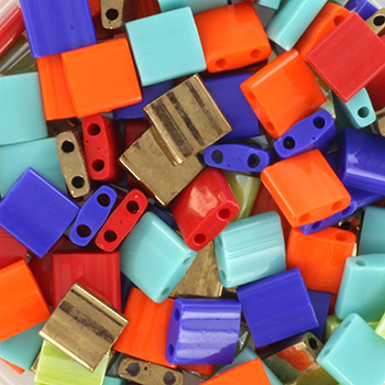 Extra pictures miyuki tila mix - colorful fiesta