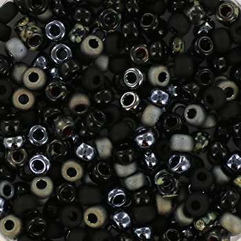 Extra pictures miyuki seed beads 8/0 - Mysterious darkness