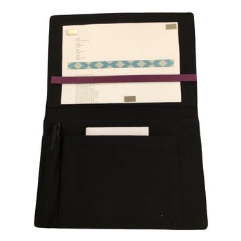 Extra pictures Knitting chart keeper - black