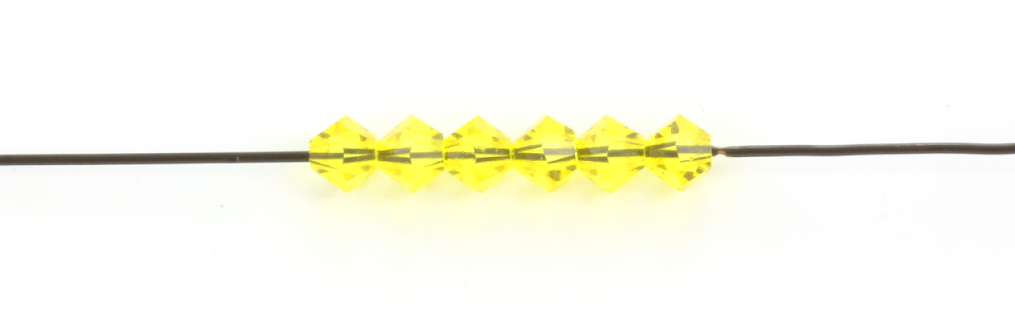 Extra foto's preciosa bicone 4 mm - citrine