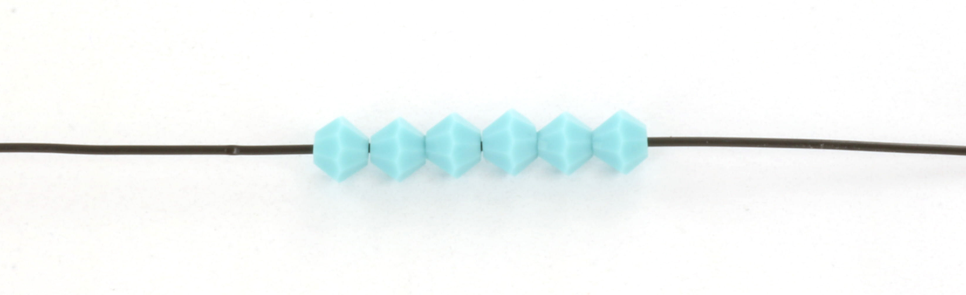 Extra foto's preciosa bicone 4 mm - turquoise