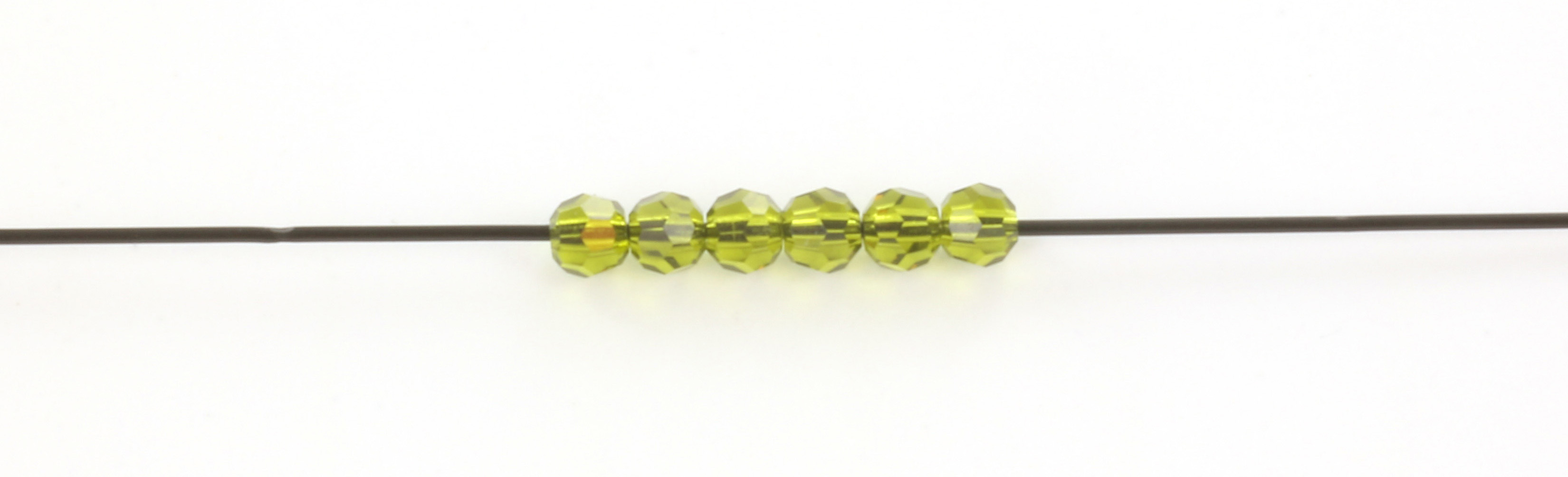 Extra pictures preciosa round facet 3 mm - olivine