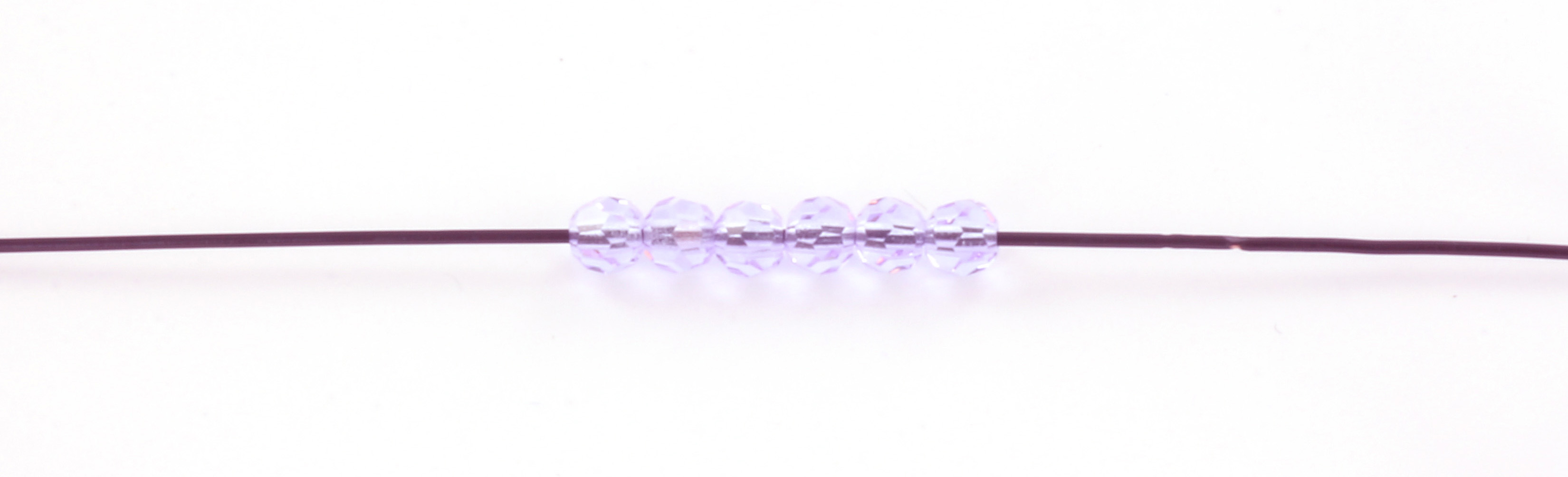 Extra pictures preciosa round facet 3 mm - violet