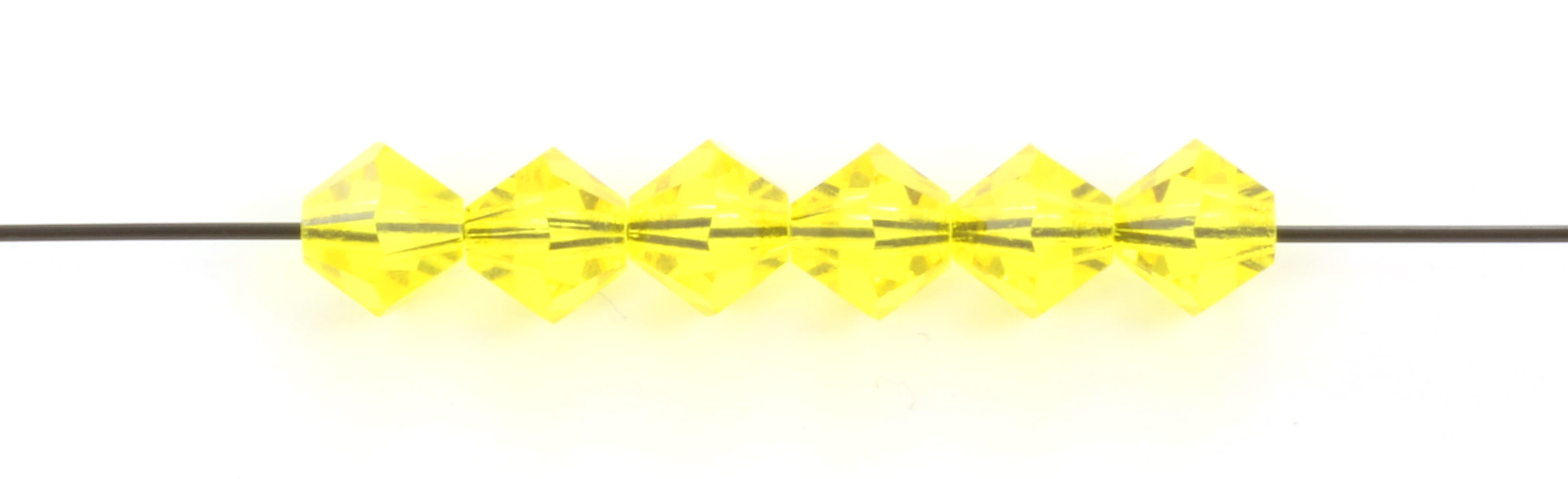 Extra foto's preciosa bicone 6 mm - citrine