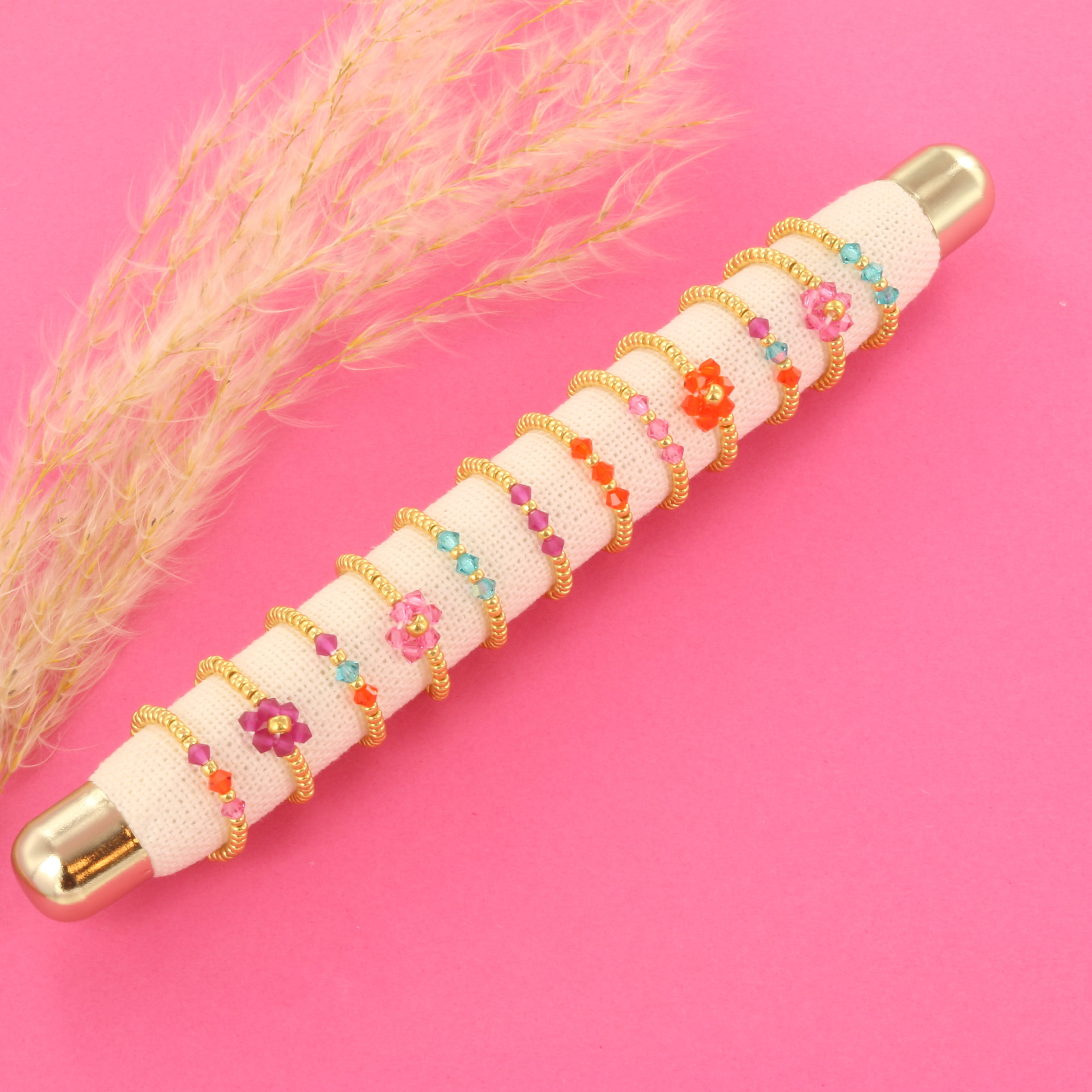 Extra foto's DIY ring - preciosa bicone