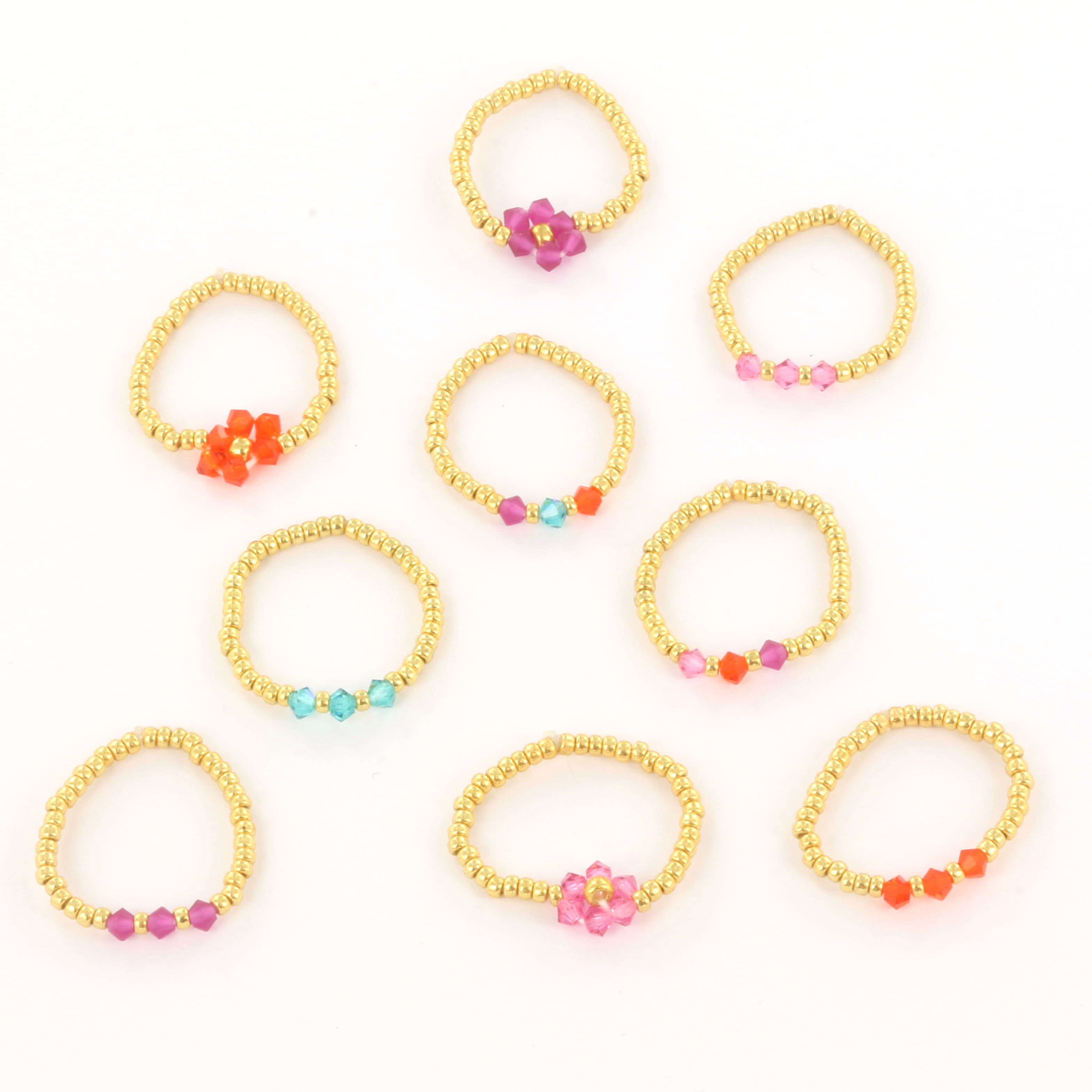 Extra foto's DIY ring - preciosa bicone