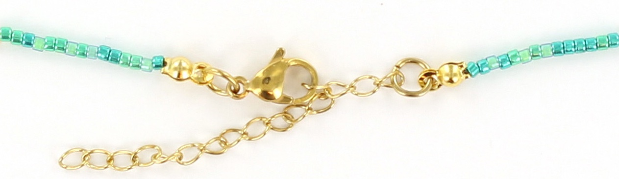 Extra pictures set for clasp closure - stainless steel gold